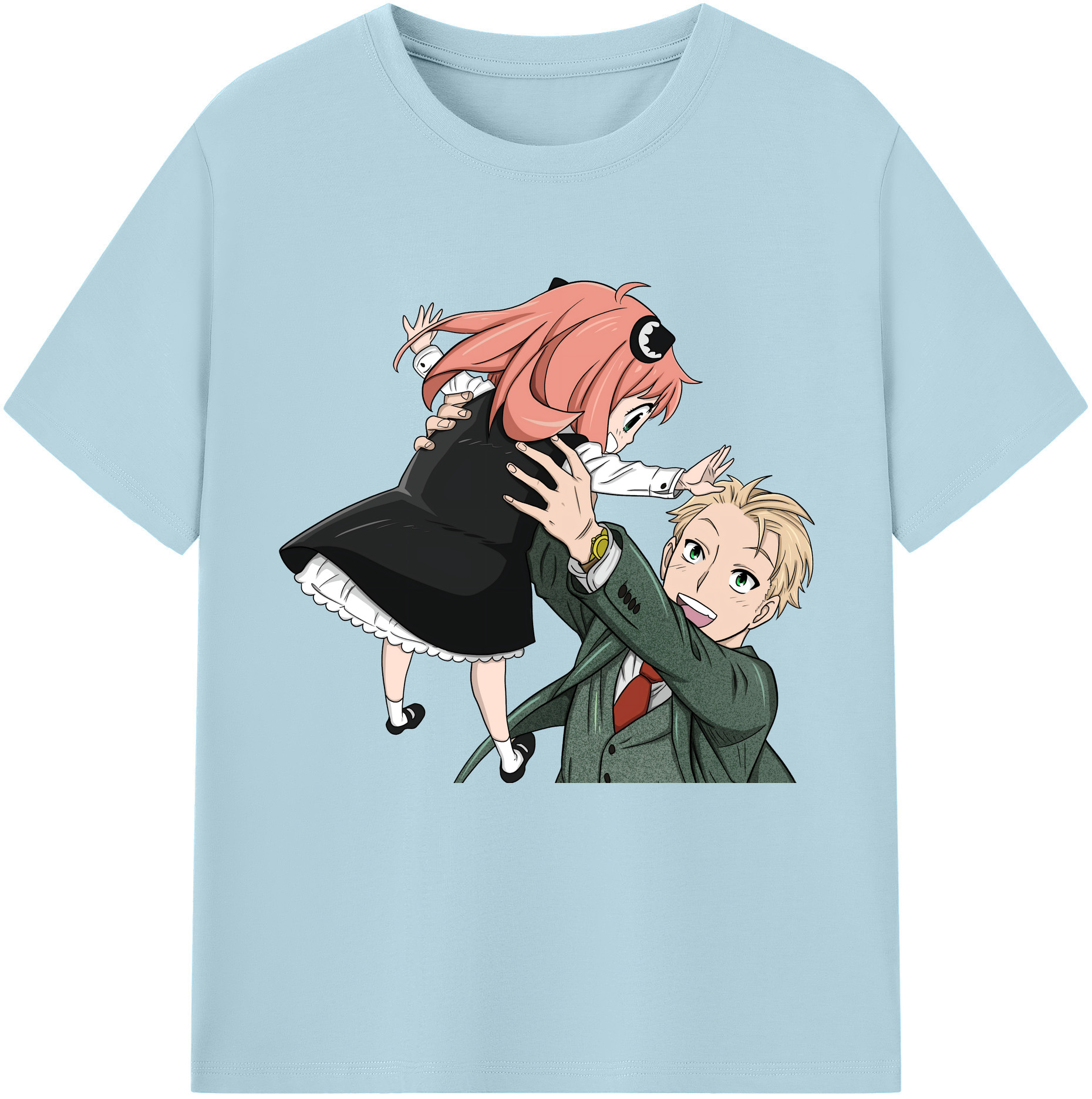 （画像用） SPY×FAMILY间谍家家酒 綿100％半袖Tシャツ（フロントプリント）